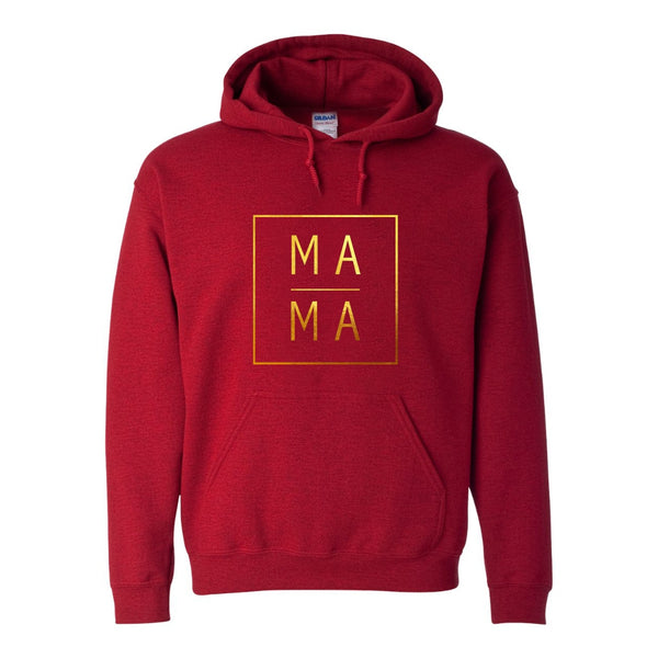 Ma Ma - Mom Quote - Mother's Day - Hoodie Weather - Pull Over Hoodie