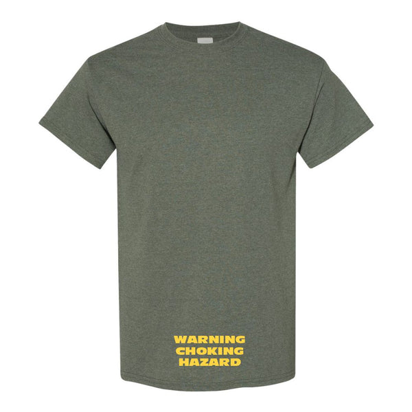 Funny Offensive T-shirt - Offensive Rude T-shirt - Guy Humour Tshirt - Funny T-shirt Quote - Warning Choaking Hazard