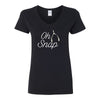 Oh Snap - Cute Thanksgiving T-shirt - Cute Women's T-shirt - Wishbone T-shirt - Make a Wish T-shirt - Turkey T-shirt