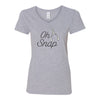 Oh Snap - Cute Thanksgiving T-shirt - Cute Women's T-shirt - Wishbone T-shirt - Make a Wish T-shirt - Turkey T-shirt