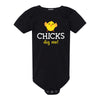 Chicks Dig Me - Cute Baby Onesie - Onesie - Custom Baby Onesie - Baby Shower Gift - Gift For Mom To Be