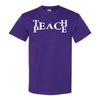 Teach Peace - Inspirational T-shirt - Quote T-shirt - Statement T-shirt - Teacher T-shirt - Teacher Quote T-shirt