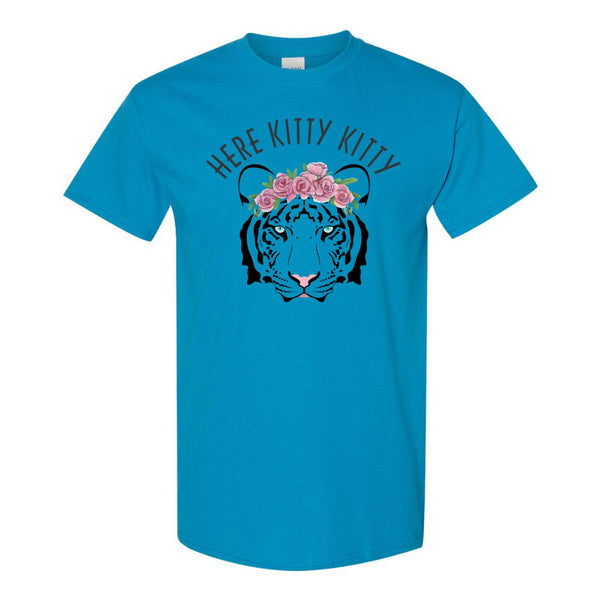 Here Kitty Kitty - Carole Baskin T-shirt - Tiger King T-shirt - Joe Exotic T-shirt - Carole Baskin Quote T-shirt - Fuck Carole Baskin T-shirt