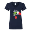 You Always Have A Choice, Choose Kindness - Grinch T-shirt - Womens V-neck