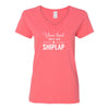 Women's V-Neck T-shirt - You Had Me At Shiplap