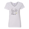 Live Life In Full Bloom - Cute Women's T-shirt - Summer T-shirt - Mom T-shirt