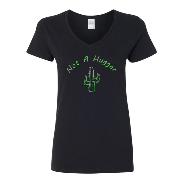 Not A Hugger - Cute T-shirt Sayings - Anti People T-shirt - Funny T-shirt For Mom - Mom Shirt - Funny Rude T-shirts