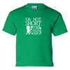 Im Not Short I'm Leprechaun Size - Cute St Patrick's Day T-shirt - St.Patrick's Day Quote - Fun Youth T-shirt